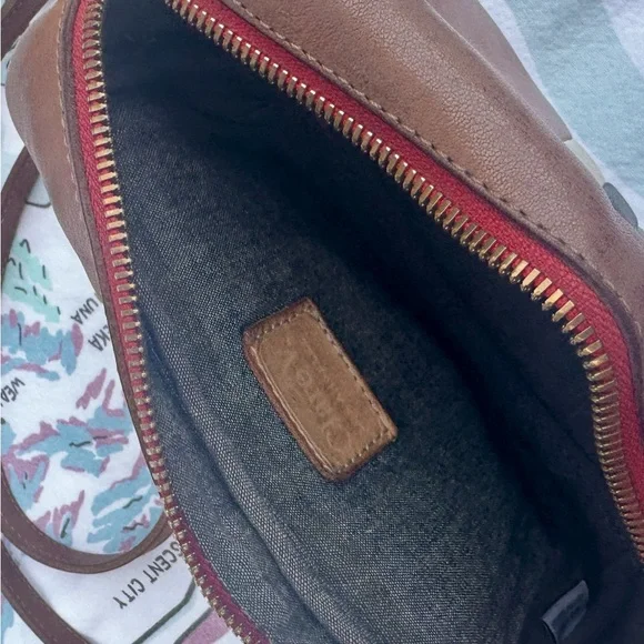 Clare V. MIDI SAC natural with stripes + strap - Picture 4 of 11